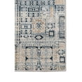 thumbnail image 3 of Amer Rug HAM70203 2 x 3 ft. Hamilton Modern Power-Loomed Rug, Blue, 3 of 5