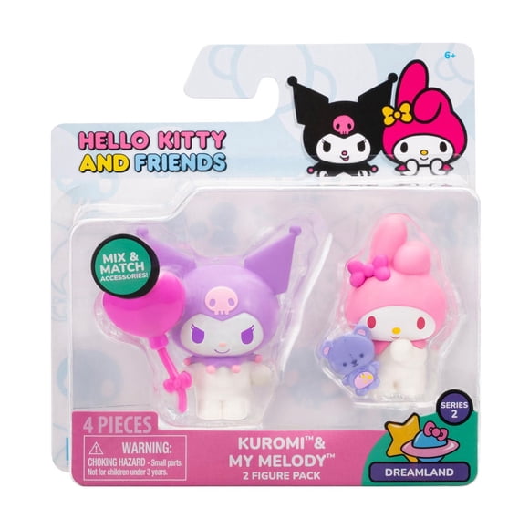 Hello Kitty and Friends 2" - Dreamland:  My Melody & Kuromi