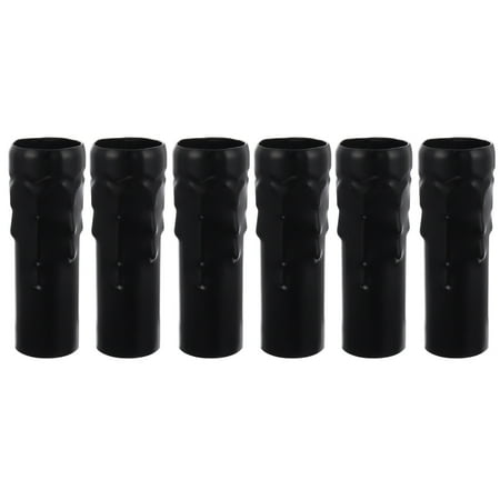 

6pcs Chandelier Candle Sleeves E14 Candle Socket Covers Candelabra Base Covers