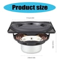 thumbnail image 5 of Yammee 2PCS 57mm Magnetic Speakers 4Ohm 12W Loudspeaker Clear Highs and Rich Lows Horn, 5 of 9