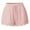 Pink, variant on Qulqfy High Waisted Women Shorts Summer Beige Bermuda Lounge Comfy Resort Wear Drawstring Casual Stretchy Shorts L