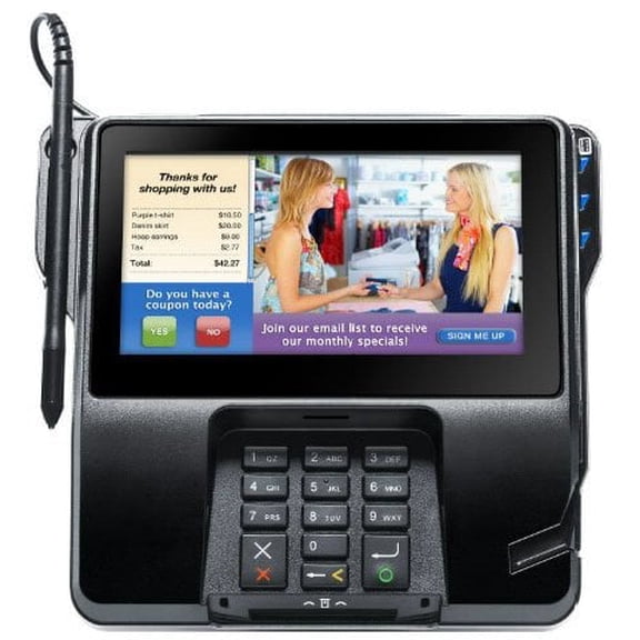 Restored VeriFone MX925 Credit Card Terminal w/ Video Player PIN Pad, P/N; M177-509-01-R (Refurbished)
