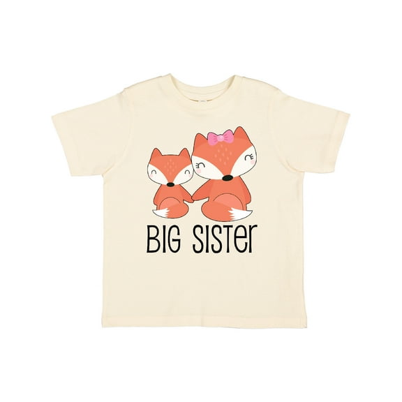 Inktastic Fox | Big Sister Girls Toddler T-Shirt