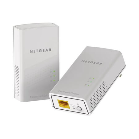 NETGEAR Powerline PL1010 - Essentials Edition - bridge - GigE, HomePlug AV (HPAV) 2.0 - wall-pluggable (pack of (The Best Powerline Adapter)