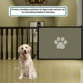 thumbnail image 4 of Puerta para Perros, Puerta de Malla para Perros, Valla de Seguridad, Puerta de Escalera para Mascotas, Puerta de Malla Plegable Portátil, Protector Seguro para Perros Suaves,, 4 of 7