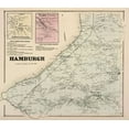 thumbnail image 2 of Stone 13x12 Black Ornate Wood Framed with Double Matting Museum Art Print Titled - Hamburgh New York Landowner - Stone 1866, 2 of 4