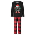 thumbnail image 2 of Meihuid Famliy Matching Pajama Sets With Santa Claus Patterns Christmas Sleepwear Jammies for Men Women Kids Xmas Clothes, 2 of 9