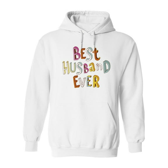 Best Husband Ever Design Hoodie Men -Image by Shutterstock, Male Medium