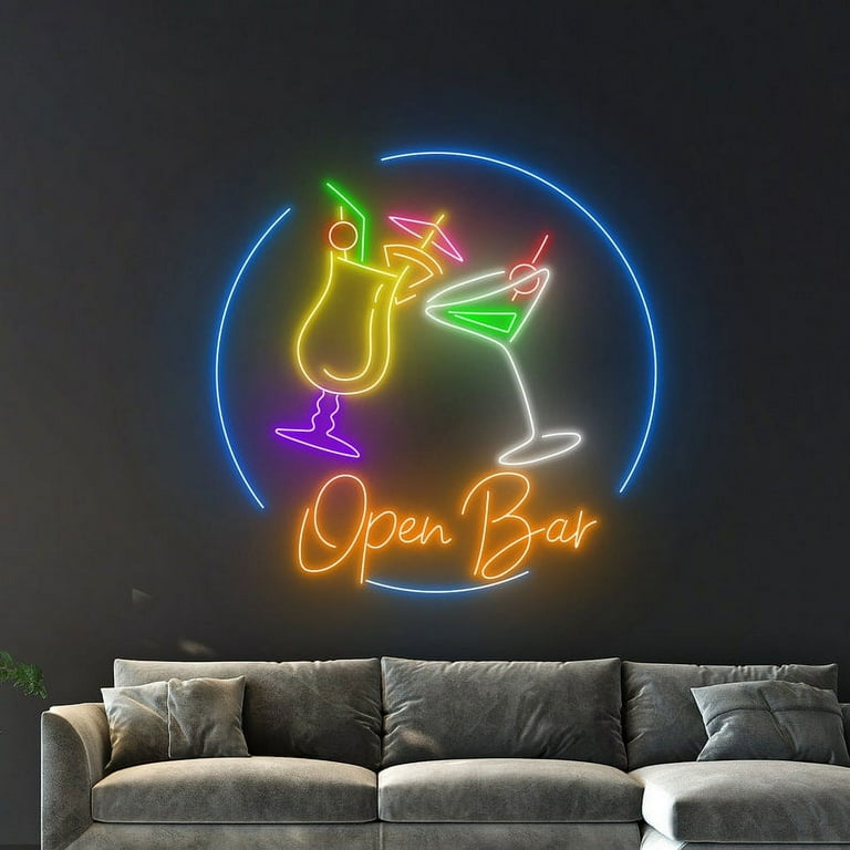 UExnkj-Y Neon Sign Ice Sign LED Neon Sign Wall