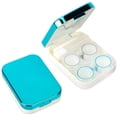 thumbnail image 1 of Two Packs Contact Lens Care Vision Care Nobleness Cute Contact Lens Cases Contact Lens Set Contact Lens kit Set Colored Contact Lenses for Women (Blue), 1 of 6