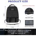 thumbnail image 2 of Car Seat Back Organizer, Backseat Storage Organizer, Auto Seat Back Cover Protector, Universal Car Accessories, Black, 2 of 4