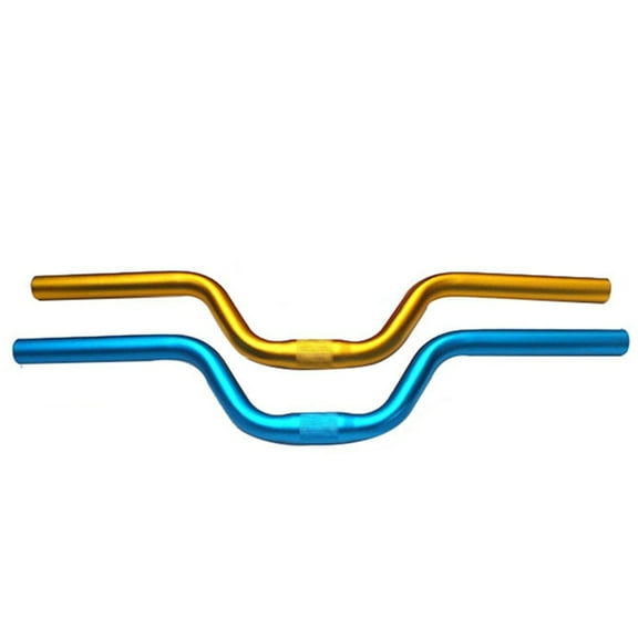 25.4X520mm Bicycle Handlebar Bike Riser Bar Ultra Light Bike Horizontal Bent Handlebar Cycling Accessories,Black