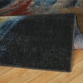 thumbnail image 4 of Luxe Weavers Multicolor Abstract 8x10 Area Rug, Artistic Black Stain-Resistant Family Room Carpet, 4 of 5