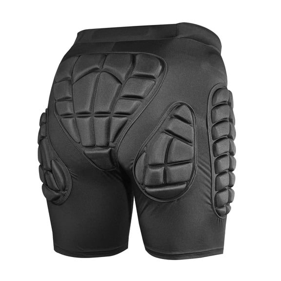 Goalkeeper Shorts with Hip & Thigh Padding - Pro Soccer/Football Goalie Shorts for Men | Breathable Stretch Fabric | Protective Padded Shorts for Training & Matches