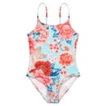 thumbnail image 3 of Zando Girls Bathing Suit 2-9 Years Cute One Piece Swimsuit for Toddler Kids Adjustable Quick Dry Swimwear for Summer Beach Wear UPF 50+, 3 of 7