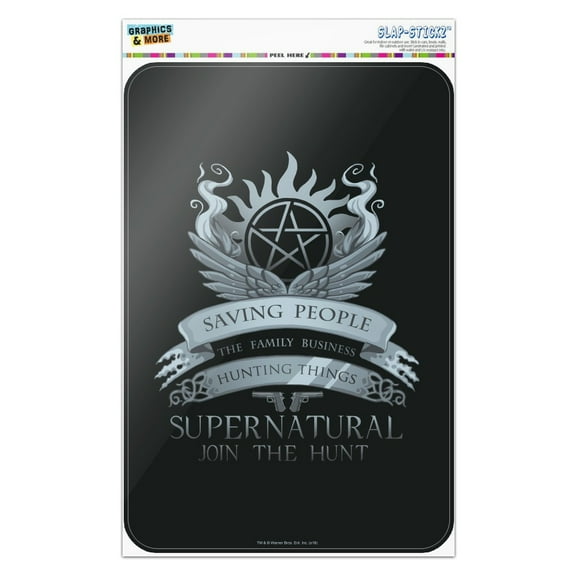 Supernatural Saving People Hunting Things Home Business Office Sign