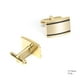 thumbnail image 4 of Juego de 3 alfileres de corbata y gemelos para hombres - Para camisas de negocios, corbatas, corbatas, alfileres de corbata - Regalo para bodas, Día del padre, Día de San Valentín - Dorado, 4 of 5
