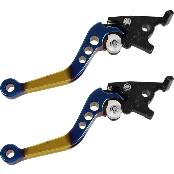 SEWCHICS Motorcycle Brake and Clutch Lever Handle Pair, Smooth Replacement Parts for Bikes