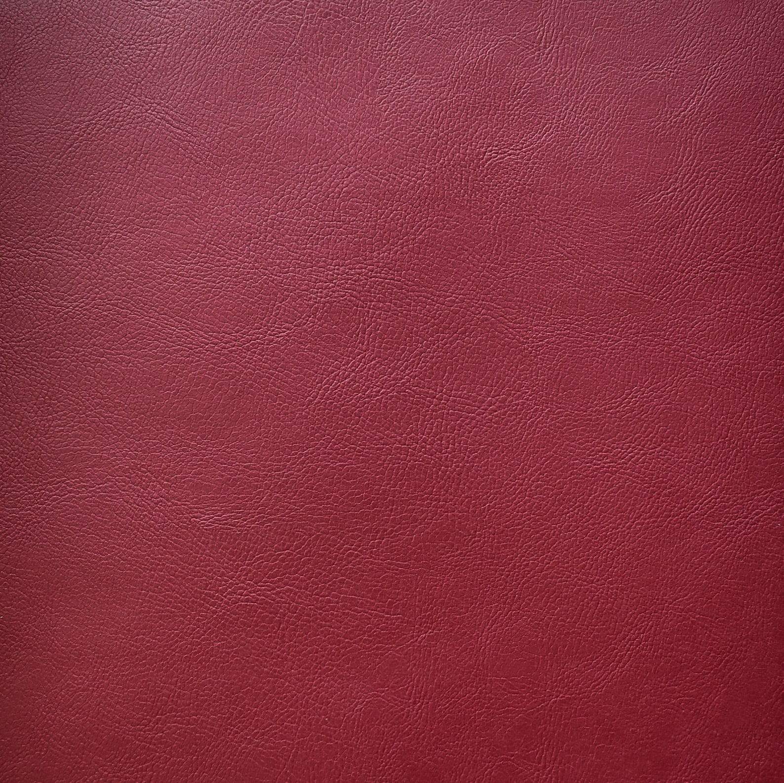 Fabric Mart Direct 54" Wide Maroon Faux Leather By The Yard, 4 Continuous Yards 540 GSM 0.8mm Thickness Artificial Leather Fabric, Leatherette, Imitation Leather, Fashion Leather