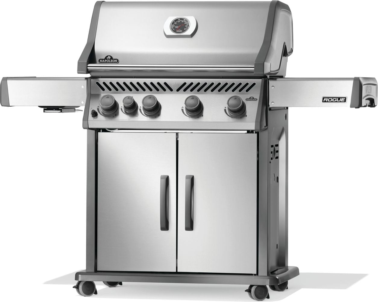 Napoleon Rogue® 525 4-Burner Natural Gas Grill with Range Side Burner in Stainless Steel