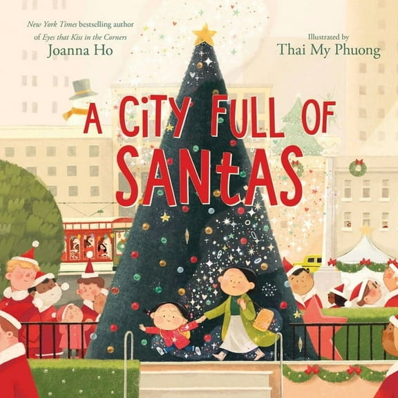 A City Full of Santas, (Hardcover)