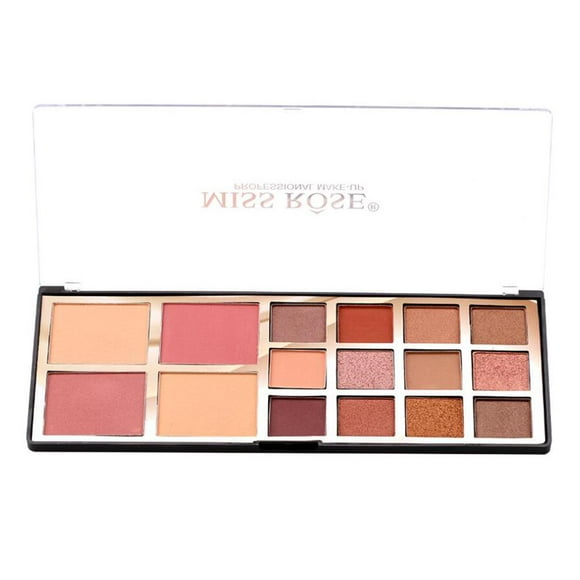 Eyeshadow Plate Glitter Matte Eyeshadow Powder Blush 3 en 1 02 Yuyangstore Paleta de maquillaje de sombra de ojos