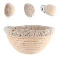 thumbnail image 2 of Oval Long Banneton Brotform Bread Proofing Proving Rattan Basket, 2 of 6