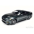 thumbnail image 2 of 2015 Ford Mustang GT Hard Top, Guard Green - Auto World AW225 - 1/18 Scale Diecast Model Toy Car, 2 of 14