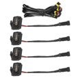 thumbnail image 3 of 4PCS LED Front Grill Lights for Toyota Tacoma Raptor TRD Off Road Sport 2020 2021 External Grill Lam, 3 of 5