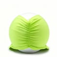 thumbnail image 3 of HONHUZH Summer Hats Womens Twisted Ruched Open Top Sun Visor Hat Ponytail Hole Summer Sports Cap, 3 of 4