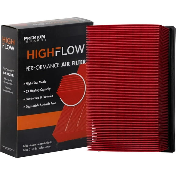 HIGHFLOW High Performance, Pre-Oiled Disposable Engine Air Filter PA6319X | Fits 2013-2022 Chevrolet Trax, 2013-2022 Buick Encore