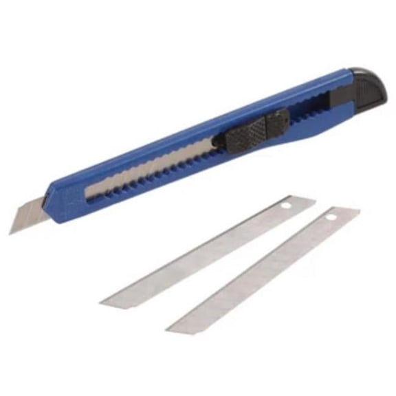 Great Neck Saw GNSSBK3 Snap-Off Utility Knife, Blue