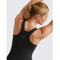 thumbnail image 5 of CRZ YOGA Butterluxe Workout Tank Tops for Women Racerback Padded Yoga Athletic Shirt with Built in Bra, 5 of 6