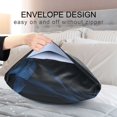 thumbnail image 4 of Yayeee Pillowcase Standard Size Set of 2 Satin Wrinkle Resistant Pillow Case, Window Earth, 4 of 7