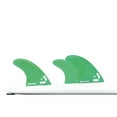 thumbnail image 2 of Dorsal Surfboard Fins Hexcore Thruster Set (3) Honeycomb FCS Base Green, 2 of 3