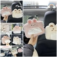 thumbnail image 4 of Universal Car Tissue Box Cartoon Plush Car Seat Back Tissue Storage, 4 of 8