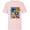 Soft Pink, variant on Marvel Studios X-Men ’97 Jean Grey Telepathy Action Panels- Short Sleeve T-Shirt for Kids - Customized-White
