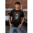 thumbnail image 4 of Christmas Santa Rebel With A Claus Graphic T Shirt Men or Women Brisco Brands S, 4 of 6
