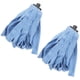 thumbnail image 5 of 2 recambios de microfibra para mopa, cabezal de repuesto, accesorios de limpieza para madera, baldosas, suelos de mármol (azul), 5 of 7