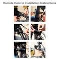 thumbnail image 3 of Alarma inalámbrica con bocina B, alarma de disparador de vibración antirrobo recargable por USB, alarma antirrobo para bicicleta, diseño aerodinámico, 3 of 8