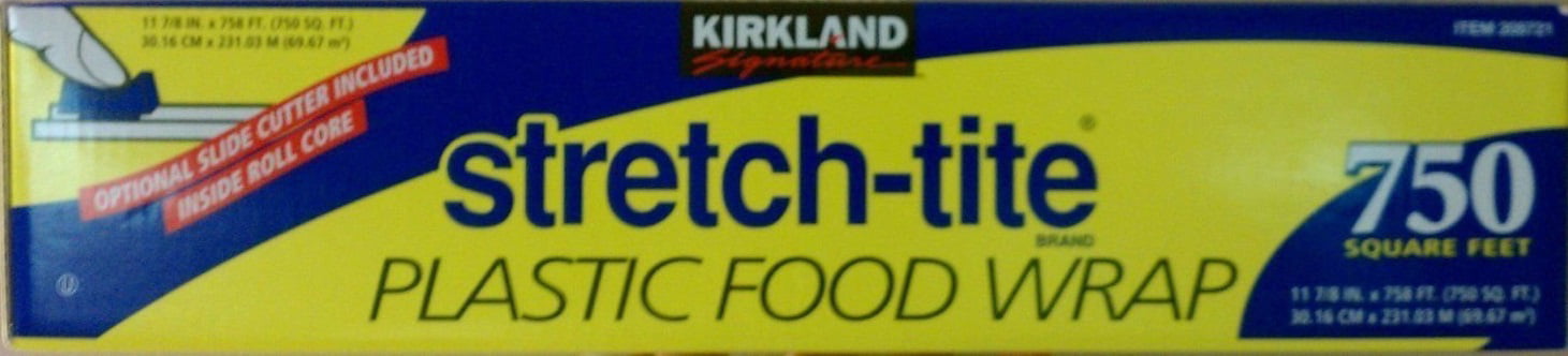 FT. KIRKLAND SIGNATURE Stretch Tite Plastic Food Wrap 11 7/8 Inch X 750 SQ 