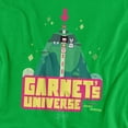 thumbnail image 2 of Steven Universe Garnets Universe Women's T Shirt, Kelly Green, 2X-Large, 2 of 6