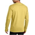 thumbnail image 5 of LUGOGNE Mens Tshirt Long Sleeve Crewneck Athletic Tops with Thumb Holes Comfortable Lightweight Workout Gym Running Pullover Tee Yellow,M, 5 of 7