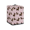 thumbnail image 2 of ZUXONGSY Christmas Dachshund Air Fryer Cover Dust CoverElectric Appliance Cover with Bottom Edge Rice Cooker Coffee Machine Cover Not Easy to Pilling And Fade 5 6 7 Qt Xmas Decor, 2 of 7