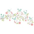 thumbnail image 1 of Brewster Home Fashions WPK1372 Joli Tweet Grand Kit d'Art Mural - 78 Po, 1 of 1