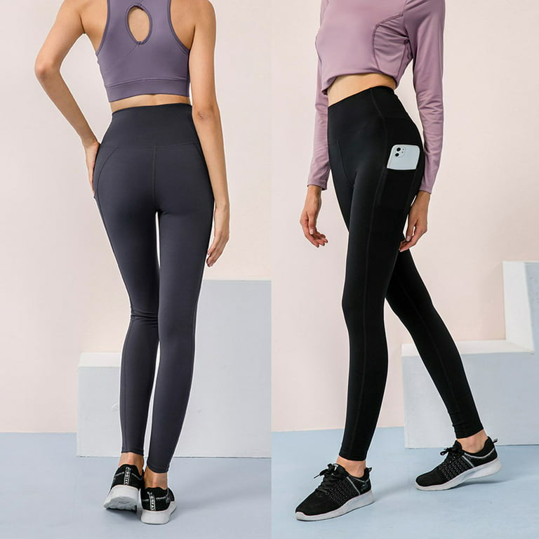 Women's High Waisted Yoga Pants with Pockets,Workout Yoga Pants