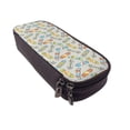 thumbnail image 6 of Picia Skateboard Pattern Large Capacity PU Leather Pencil Case Organizer Pen Marker Holder Double Zipper Storage Bag Big Pencil Pouch for College Office, 6 of 6