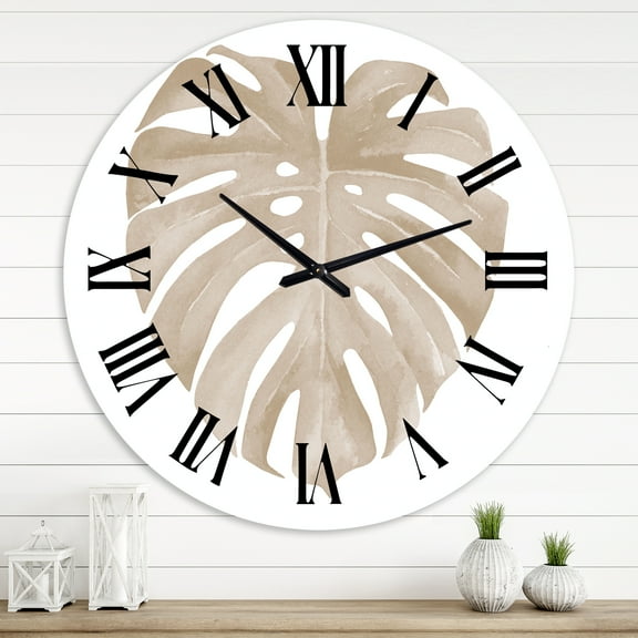 Designart 1 in Traditional Wall Clock
