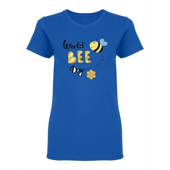 World Bee Day Shaped T-Shirt Women -Image by Shutterstock, Female x-Large