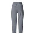 thumbnail image 3 of WILLBEST Pantalones Casuales elegantes para Mujer: Pantalones Elásticos con Estampado Floral y Pierna Ceñida para Un Uso Diario Cómodo. XXXL, 3 of 7
